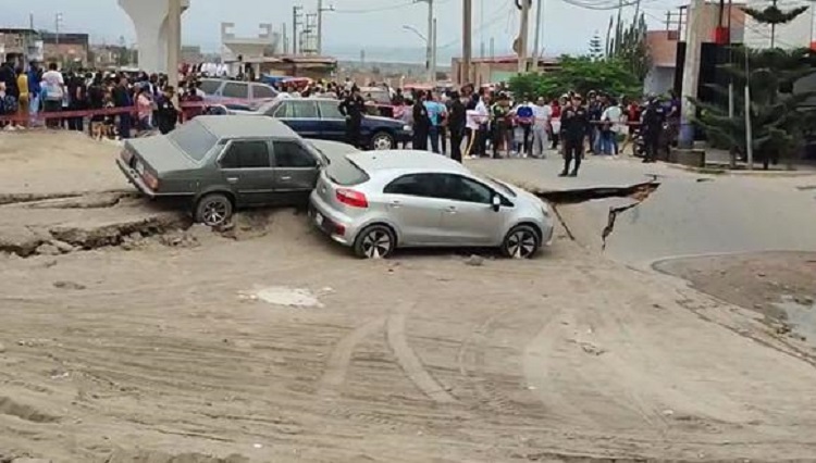 Municipalidad de Chancay pide a empresa china suspender construcción tras hundimiento