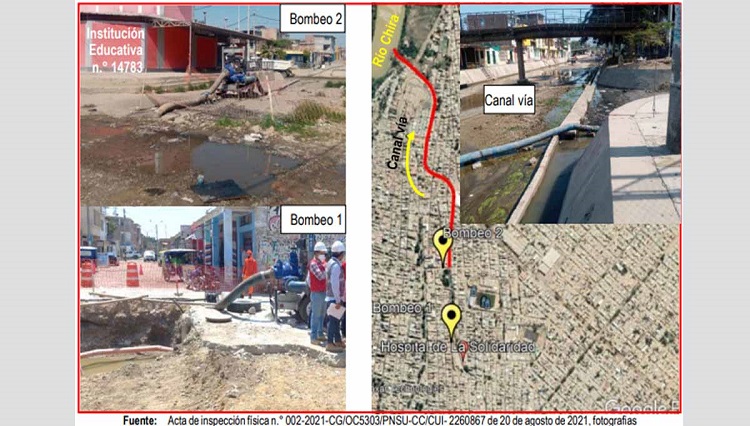 Contraloría de la República advirtió de irregularidades en proyectos del MVCS en Piura
