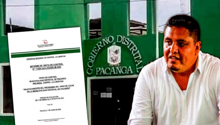 Comuna de Pacanga en la mira de Contraloría por presuntas irregularidades en el programa vaso de leche