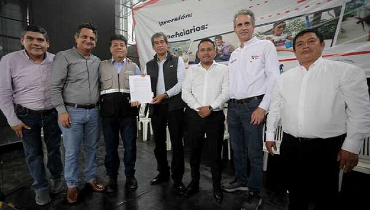 Ministerio de Vivienda y Sedapal firman convenio para ejecutar obra de agua y alcantarillado en Lima Sur