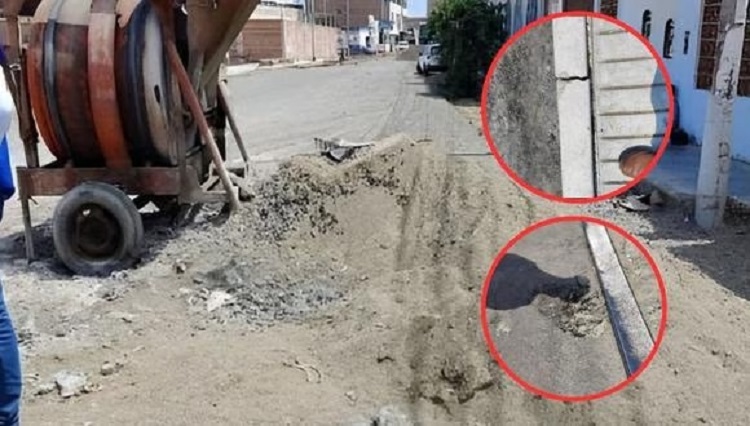 Nuevo Chimbote: Detectan deficiencias en obra de pistas y veredas valorizada en S/ 16 millones