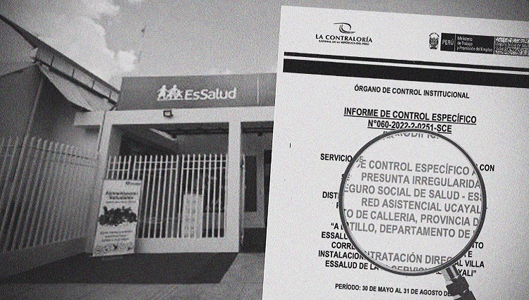 Revelan que EsSalud Ucayali solicitó mantenimiento durante COVID-19 de manera irregular