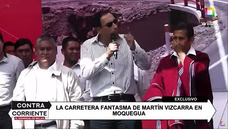 Martín Vizcarra gastó S/827 millones en construcción de carretera que nunca terminó
