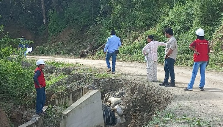 Alertan retraso de obra vial de S/ 47 millones que une a pueblos del distrito San Juan de Bigote