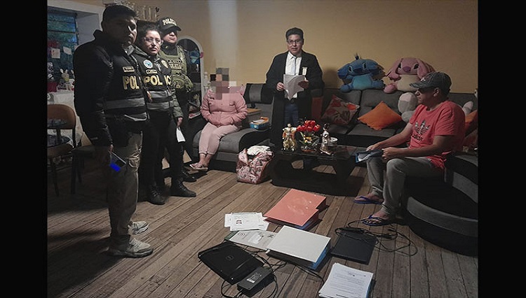 Áncash: allanan 7 viviendas de funcionarios y proveedores de Red Huaylas Sur