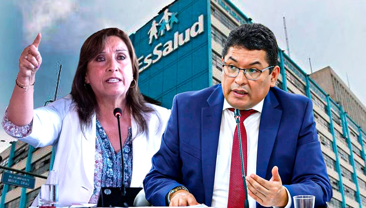 Presidenta Dina Boluarte pide renuncia de jefe de Essalud