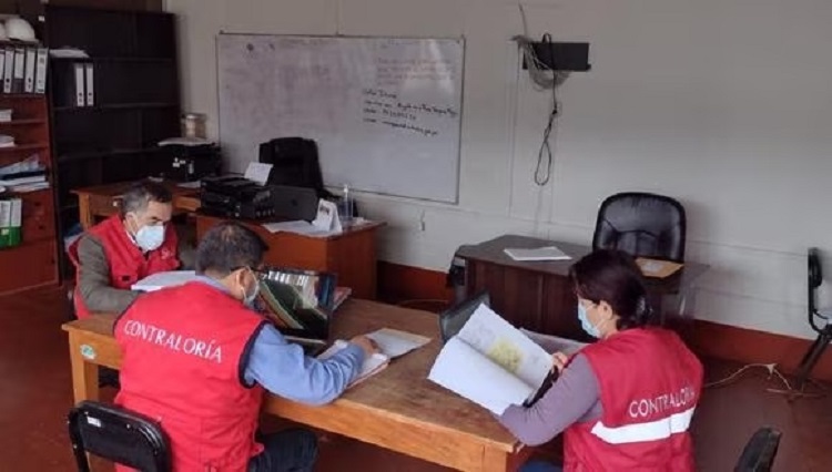 Lambayeque: Equipo de la Contraloría interviene en la municipalidad de Chongoyape