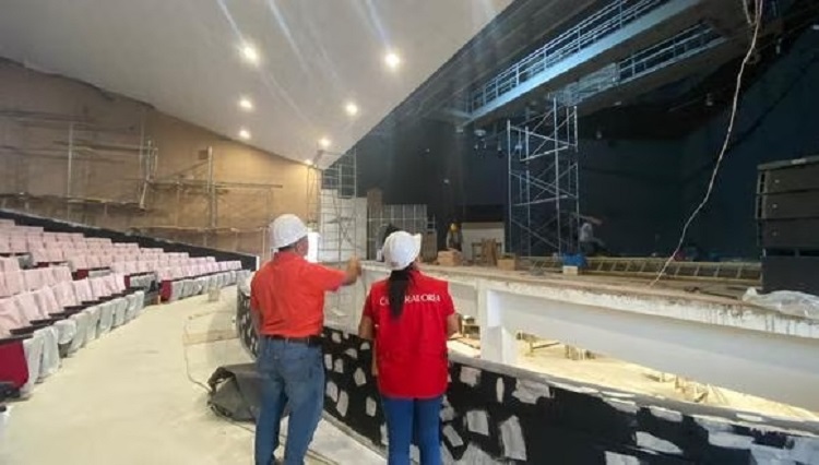 Obra del teatro municipal de Chimbote, valorizada en S/ 19 millones, sigue inconclusa