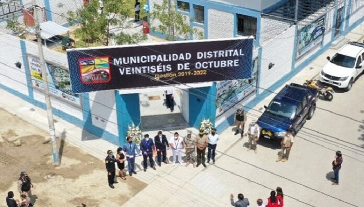 OCI advierte irregularidad en alquiler de maquinaria en Municipalidad Veintiséis de Octubre