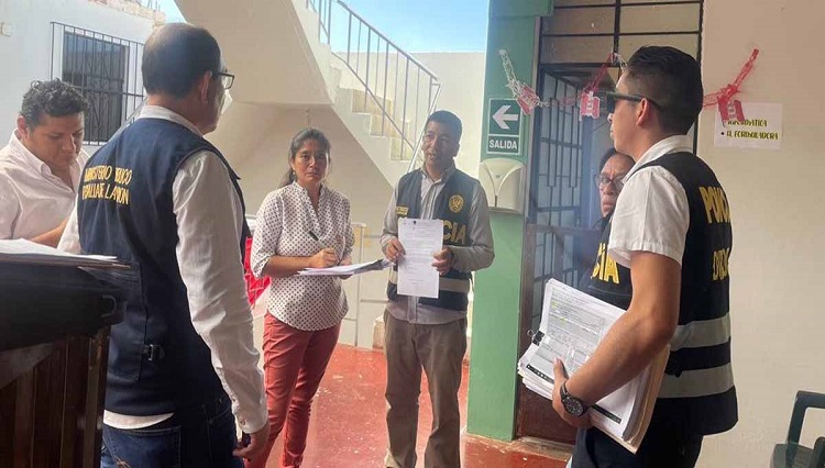Paita: Fiscalía incauta documentos en la municipalidad distrital de La Huaca