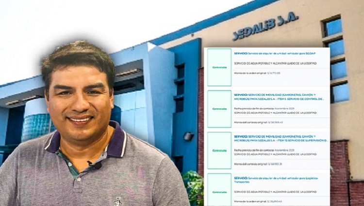 Trujillo: empresa vinculada a familiar de Mario Reyna ganaba contratos con Sedalib