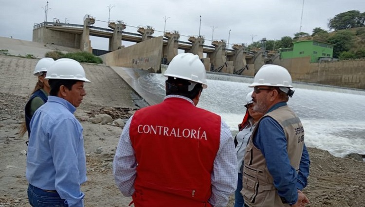Advierten pagos no justificados y falta de ensayos en trabajos de presa derivadora Sullana