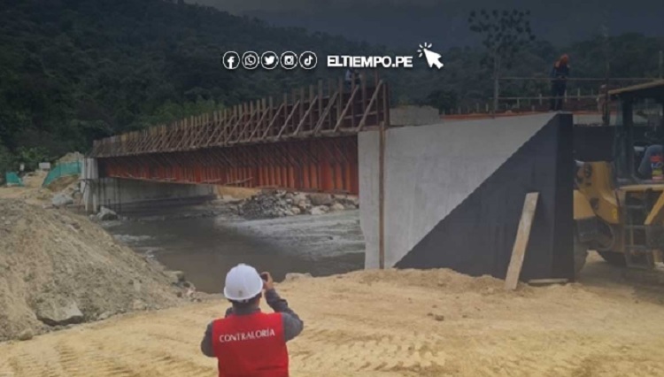 Contraloría detecta riesgo de duplicidad de pagos en obras de puentes del Alto Piura