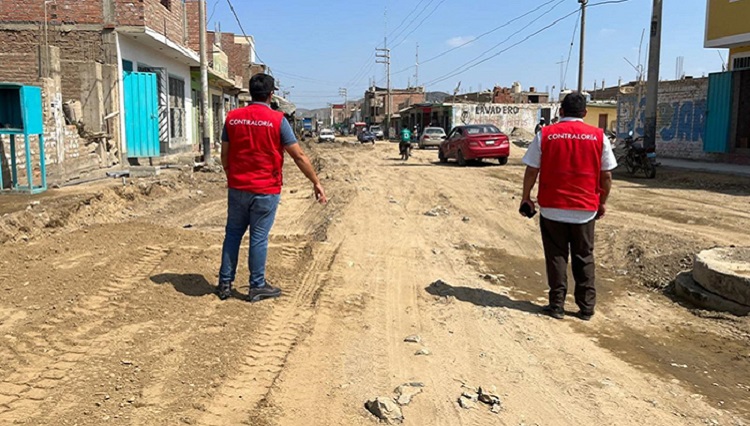 Chimbote: obra vial de S/9.9 millones sin supervisión está parada hace 7 meses