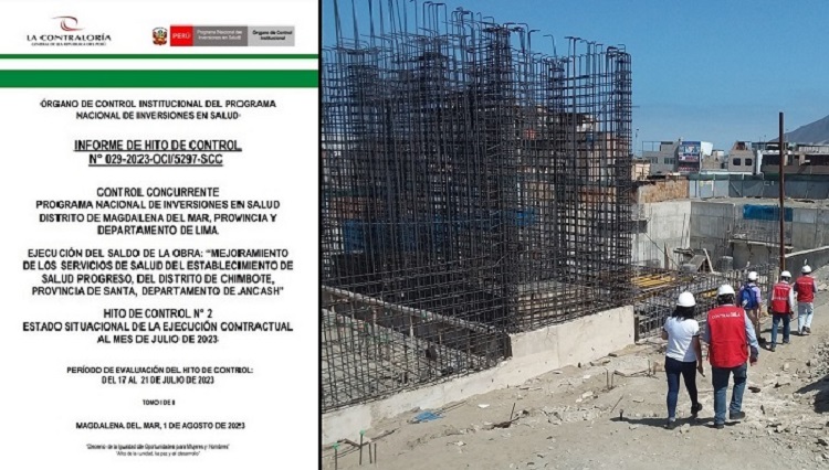 Hospital El Progreso: consorcio no rinde cuentas por adelantos recibidos por S/7 millones