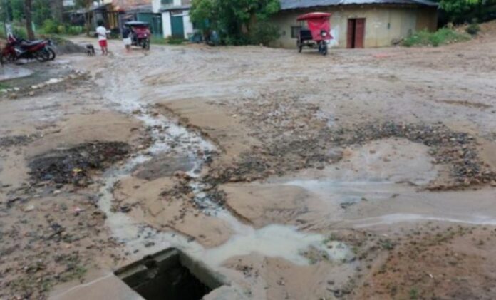 Obra para drenaje pluvial Colector Perú, se ejecuta deficientemente y con sobrecostos mayores a S/ 3 millones