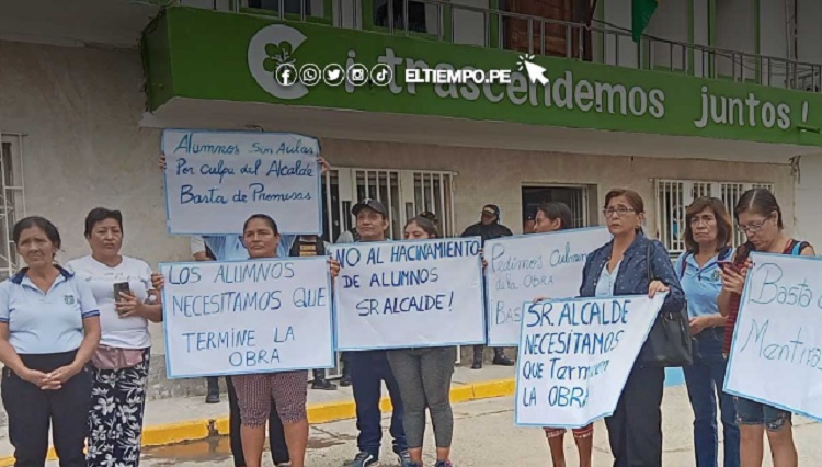 Piura: padres de familia de I.E. José María Escrivá exigen culminación de obra de reconstrucción