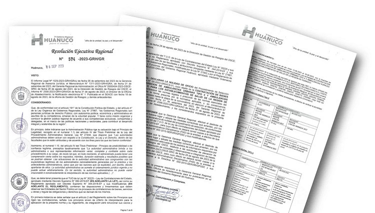 Ante observación del OSCE, Gorehco anuló licitación de compra de 14 ambulancias