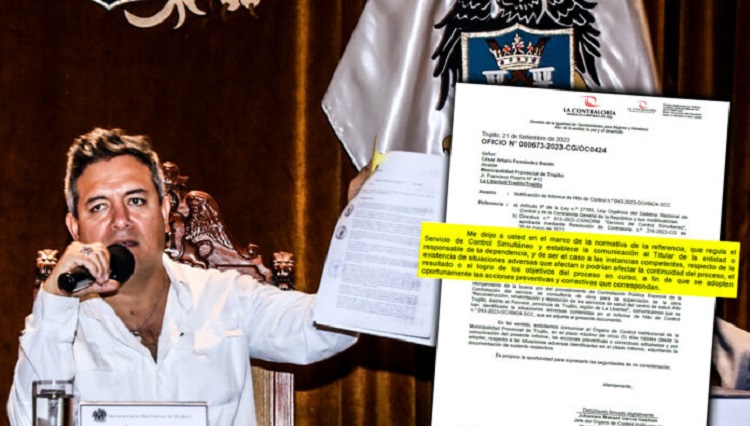Contraloría: Alcalde Fernández conocía de irregularidades en adjudicación de buena pro de supervisión de obra de reconstrucción del C.S. Alto Trujillo