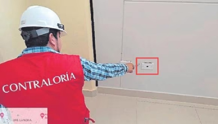 Contraloría observa obra en el colegio María Negrón Ugarte de Trujillo