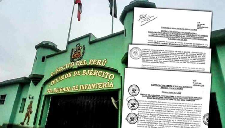 Caso “Los Transportadores de la Corrupción”: empresa ganó 3 contratos con el Ejército pese a contar con 3 semanas de creación