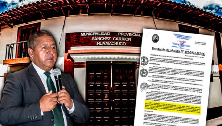 Proveedora de la Municipalidad Provincial de Sánchez Carrión ahora es subgerente de Logística