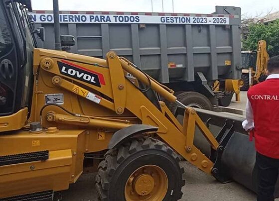 Contraloría advierte deficiencias técnicas en maquinarias adquiridas por el GORE Tumbes para la atención de emergencia