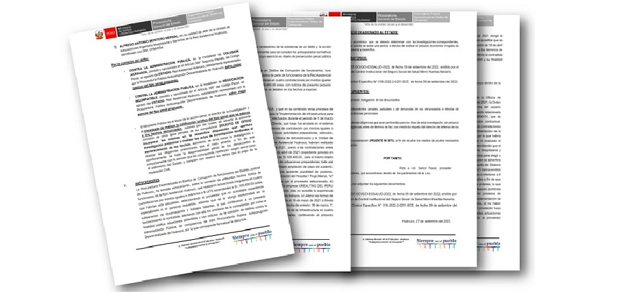 Denuncian a 5 funcionarios de EsSalud por planta de oxígeno en Tingo María