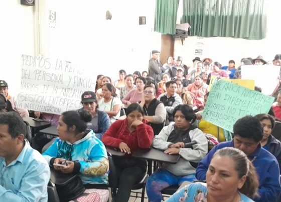 Filtraciones de agua en nueva infraestructura del Colegio Hermilio Valdizán causa malestar