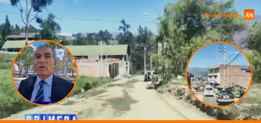 Huaraz: proyecto de pavimentado de la vía Paria – Willcahuain se suspendió hasta el 30 de octubre