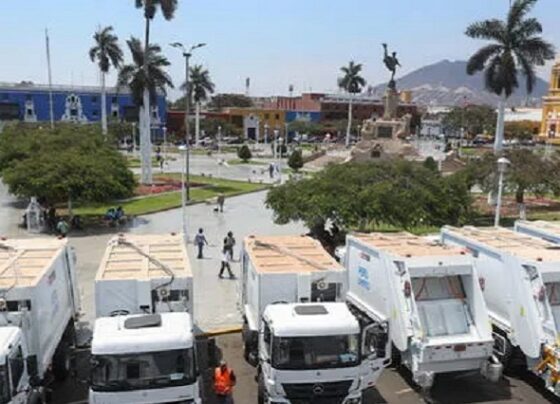 Llegó primer lote de maquinaria para proyecto del relleno sanitario de Trujillo