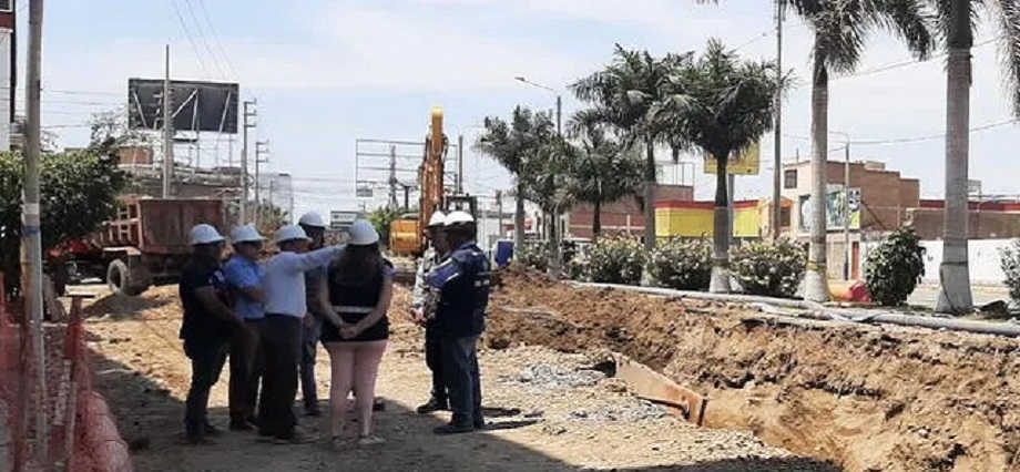Municipalidad Provincial de Chiclayo interviene en obra de colector y Epsel será denunciado