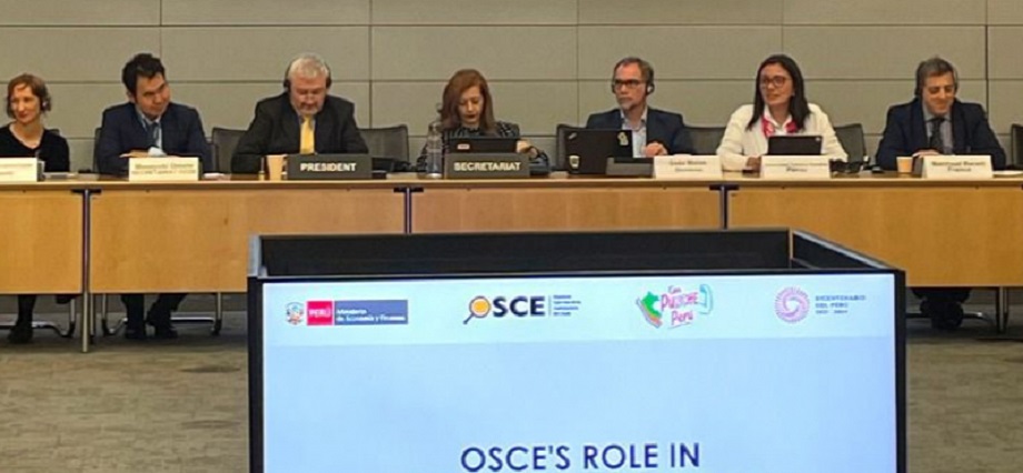 OCDE: el Osce participó en la “Semana de las Compras Públicas 2023”