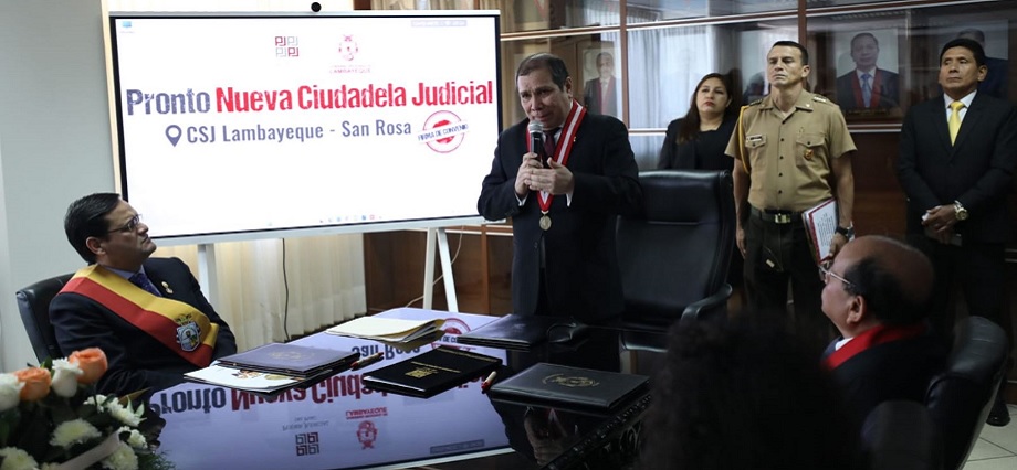 Presidente del PJ pide flexibilizar normas de contratación para enfrentar criminalidad