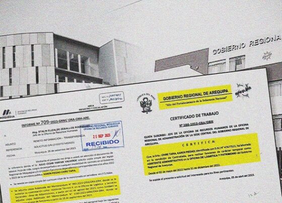 Destapan “exclusivo club” de empresas que serían los principales proveedores del GORE Moquegua y Arequipa
