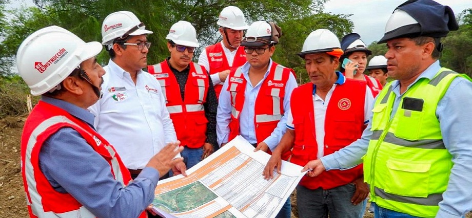 ARCC: Avanzan acciones de urgencia en quebrada Cabuyal en Tumbes