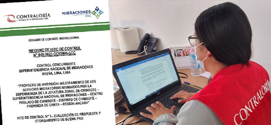Chimbote: alertan riesgos en otorgamiento de buena pro de obra en oficina de Migraciones