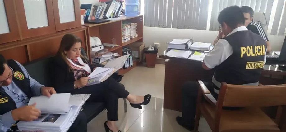 Fiscal anticorrupción interviene el GORE por el cobro de presunta coima en obra de colegio