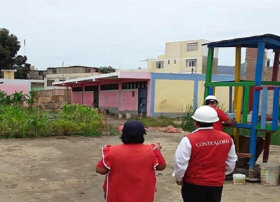 Chimbote: Contraloría alerta demora en la ejecución de obra de colegio