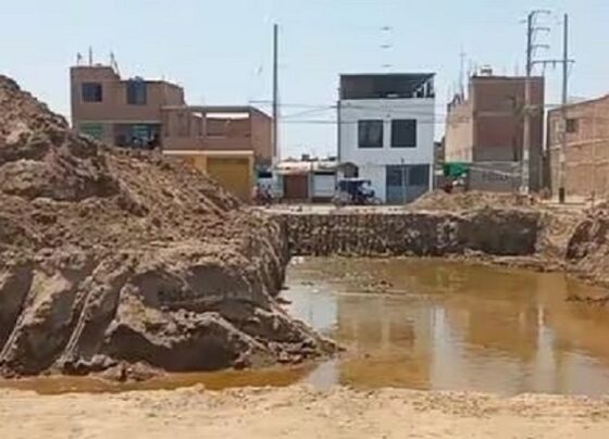 Lambayeque: Ministerio de Vivienda abandona obra de S/ 3 millones en Túcume