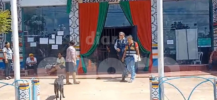 Anticorrupción allana Municipalidad Masisea