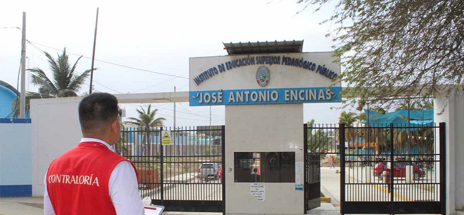 Contraloría detectó irregularidades en renovación de infraestructura y remodelación en Instituto Encinas