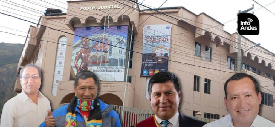 Cuatro exautoridades de la región Huancavelica con sentencias condenatorias por peculado y colusión