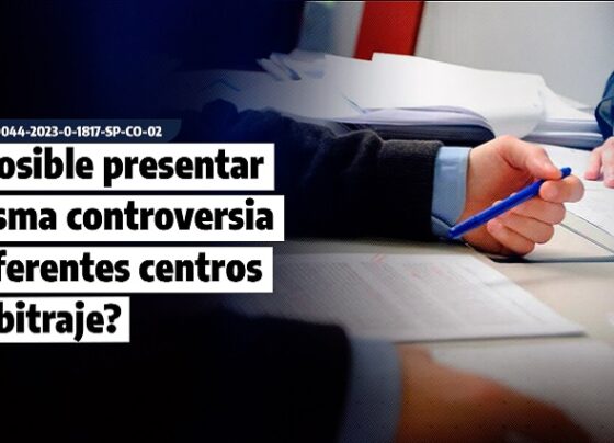 ¿Es posible presentar la misma controversia en diferentes centros de arbitraje?