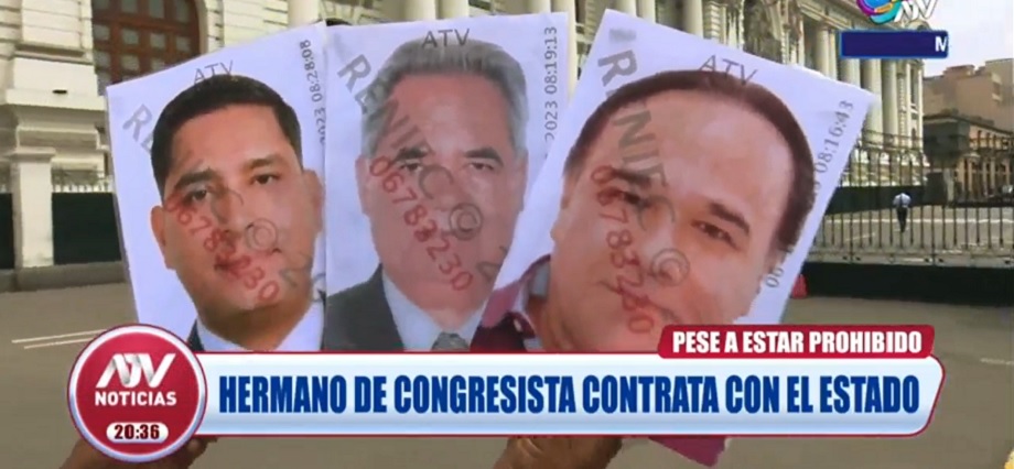 Miguel Ciccia: hermano de congresista contrata con el Estado pese a estar prohibido