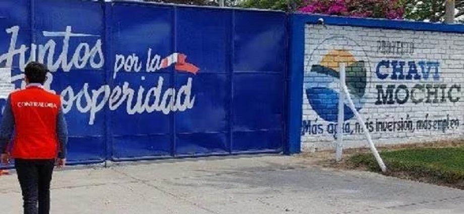 La Libertad: Contraloría alerta contrato irregular en Proyecto Especial Chavimochic