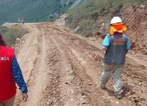 La Libertad: Contraloría alerta riesgos en rehabilitación de camino vecinal en Otuzco