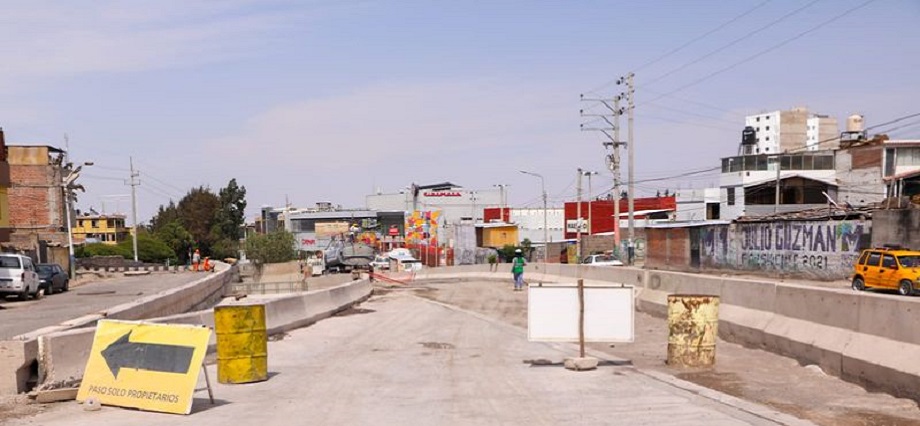 Nueva adenda para obra de baipás Bicentenario