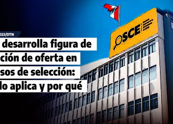 OSCE desarrolla la figura de reducción de oferta en procesos de selección: cuándo aplicarla, cómo y por qué