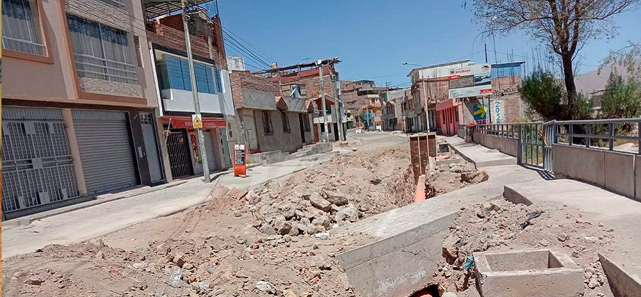 Identifican perjuicio en obra de Socabaya